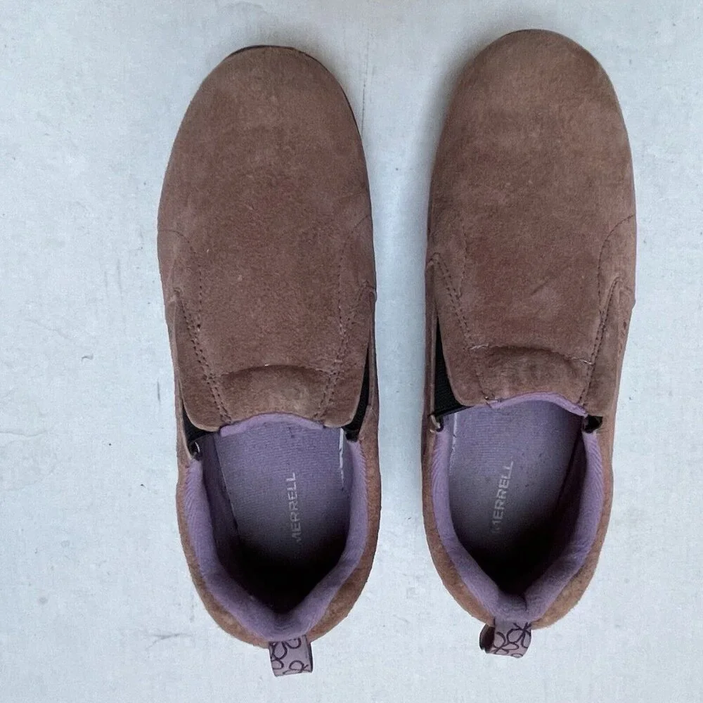 Merrell Jungle Moc Kids Slip On Loafer Shoes Size‎ 5.5 Huckleberry Outdoor